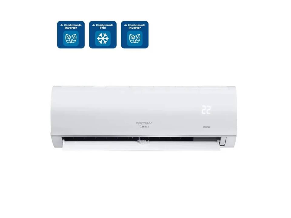 Ar-condicionado Carrier convencional ecológico 18000 Btu/h Carrier Só Frio 220v - Imagem 2