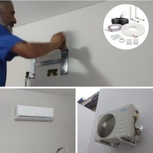 Instalação de Ar Condicionado - com kit de instalação incluso de até 3m - A partir de 10X de R$110,00 ou A vista, a partir de